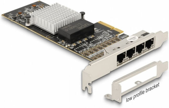 Delock Pci Express To 4 X Rj45 Gigabit Lan I350 Delock 88606