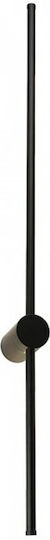 Pakketo Lamp Wall LED Black 8x12x80cm