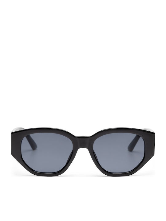 Chpo Unisex Sunglasses with Black Frame and Black Lens 16134YY