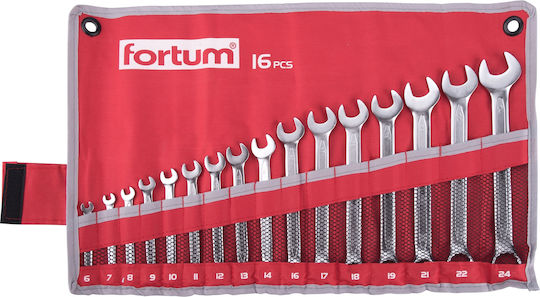 Chei Poligonale Fortum 4730201 6-24mm 16 Bucăți