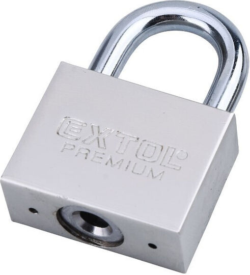 Extol Padlock Brass with Key 40mm Gray 1pcs