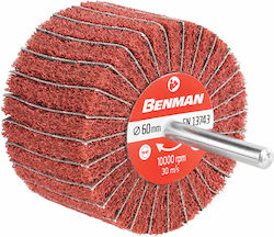 Benman Discur de Șlefuire cu Ax Amestecat 60x40x6mm P150 72075