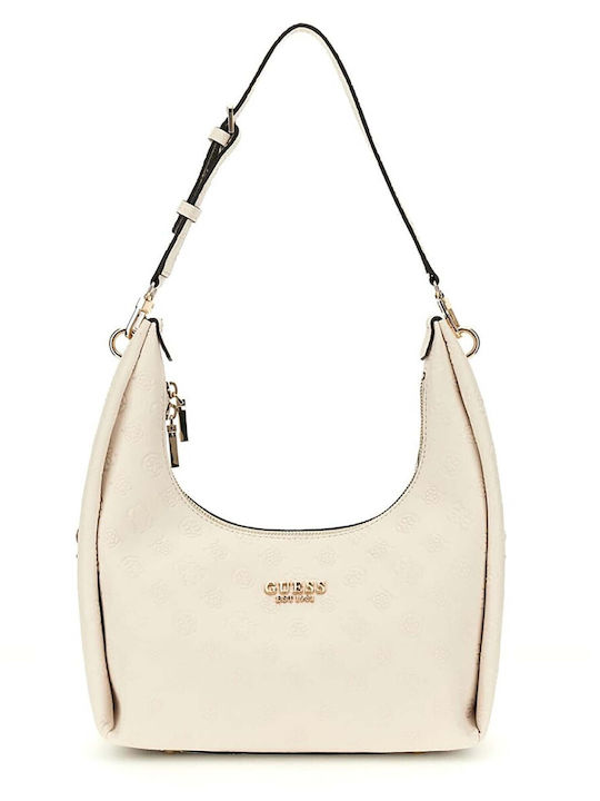 Guess Phoebe Damen Hobo Tasche Weiß