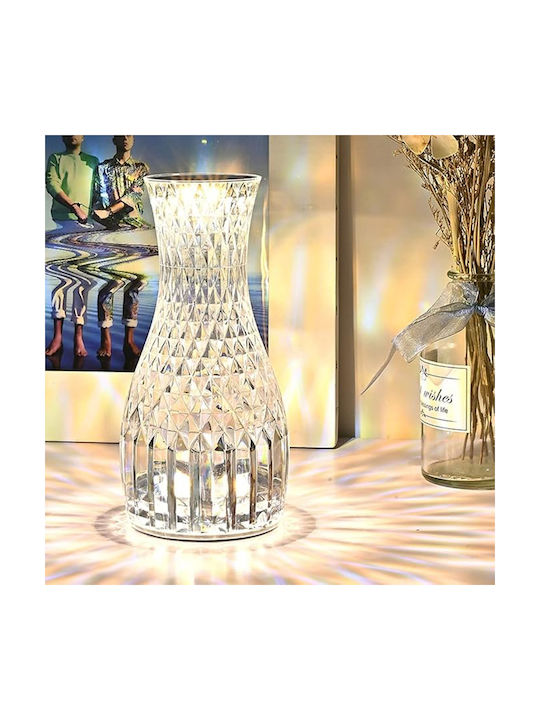 Πορτατίφ Led Διάφανο Καπέλο 9.8x19cm Galifas 798968 Galifas