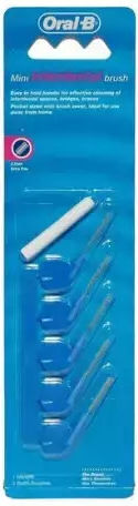 Oral-B Mini Interdentalbürsten 2.5mm Blau 5Stück