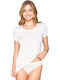 Mâneca scurta Ivory Tricou pentru femei