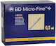 BD Micro-fine+ Σύριγγες Ινσουλίνης 30G 0.5ml 100τμχ