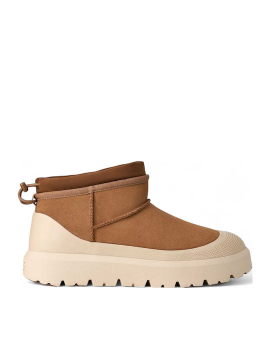 UGG Ultra Mini Weather Hybrid Brown Men's Boots