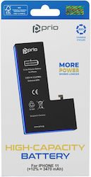 Prio Universal Apn Compatible Replacement Battery 3470mAh for Apple iPhone 11