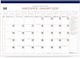 Monthly Planner Diary 2026 Innostat 34x48cm Blue 355505