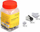 Delock Set 50 Rj45 Ftp Network Connectors Cat.6 + Transparent Boot Delock 66906
