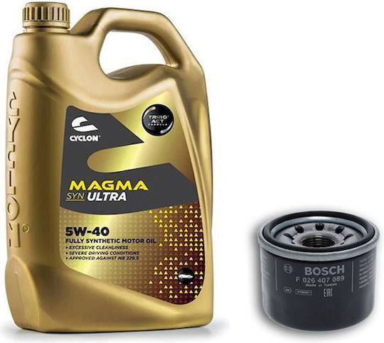 Cyclon Magma Syn Ultra Масло за Автомобили 5W-40 4лт