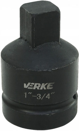 Verke Καρυδάκι Αέρος Μακρύ με Καρέ Υποδοχής 1", 3/4" Διάμετρος 1" / 3/4" / 70 / 47