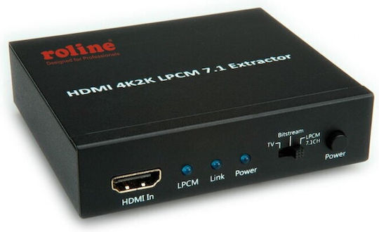 Roline Hdmi 4k Audio Lpcm 7.1 Extractor Roline 14.01.3442
