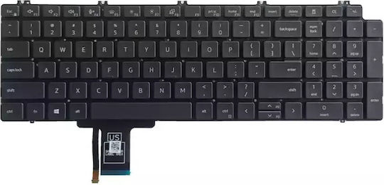 Клавиатура Dell Precision 15 7550 Задно Осветяване Английски Език (САЩ) Mentor Premium