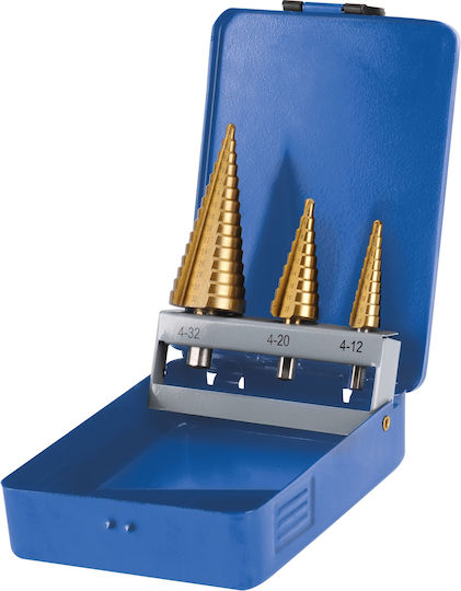 Extol Set 3 Burghie Conice Titan pentru Lemn
