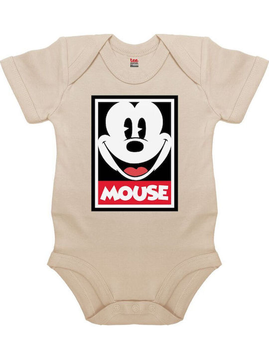 Koupakoupa Mickey Mouse Short-Sleeved Natural (...