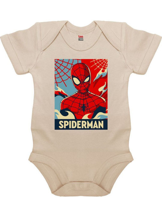 Koupakoupa Spiderman Kid Short-Sleeved Natural ...