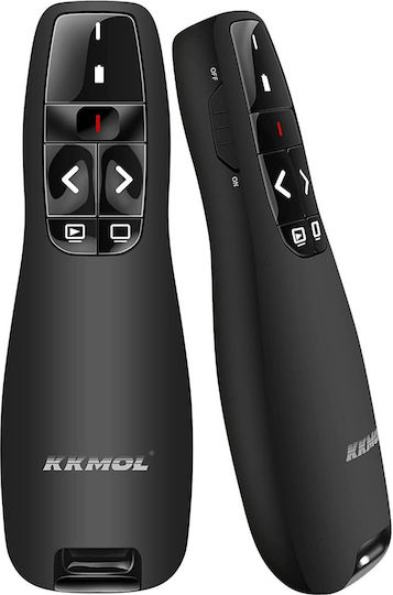 Kkmol Wireless Usb 2.4ghz Laser Prezentator Telecomandă Wireless Pentru Prezentări Cu Laser Ppt Windows Xp 7 8 10 Mac Os Linux