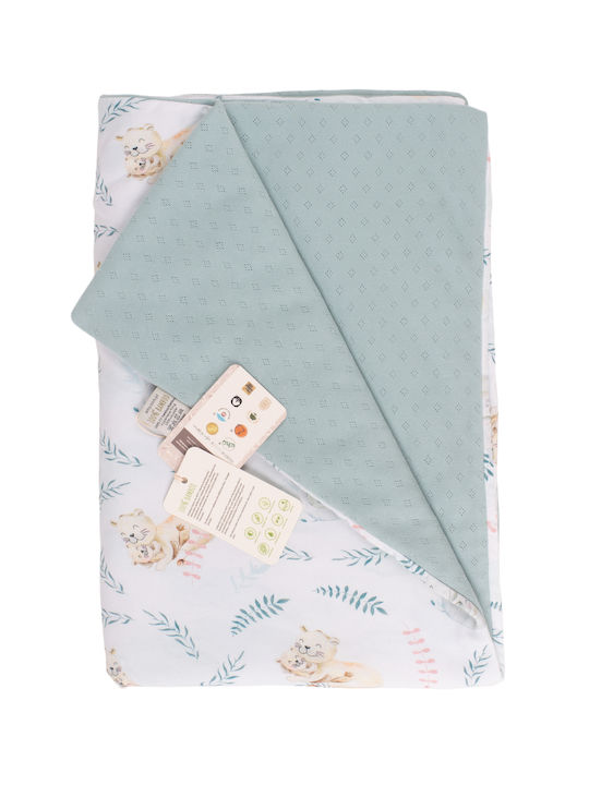 Amy Pătură Pepinieră Swaddling pături Bambus Bej 100x70cm