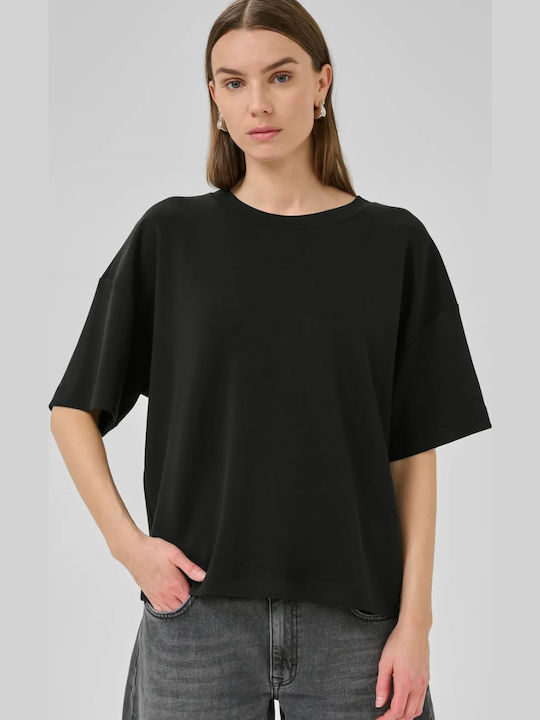 Γυναικείο T-shirt Μαυρο