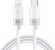 Lito Data USB-C to Lightning Cable 20W Λευκό