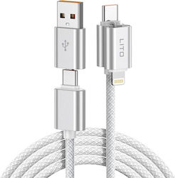 Lito USB to Lightning / Type-C Cable