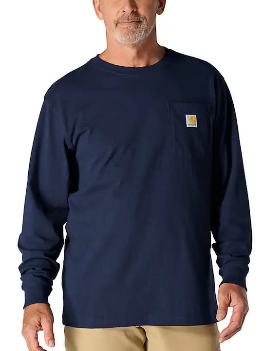 Carhartt Tricou Albastru Marin