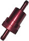 Benzinfilter Metallisch Rotes Trennbares 5mm Taiwan A'