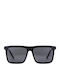 Chpo Bruce Unisex Sunglasses with Black Plastic Frame and Black Lens CHPO16132HF-103