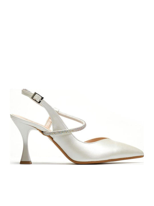 Michailidis Collection White Heels