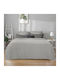 Lino Home Lipe Cuvertură Single Microfibra Gri 160x220cm