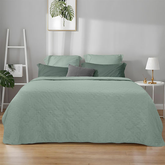 Lino Home Lipe Υπέρδιπλο Green 220x240cm Lino Home Lipe Υπέρδιπλο Green 220x240cm
