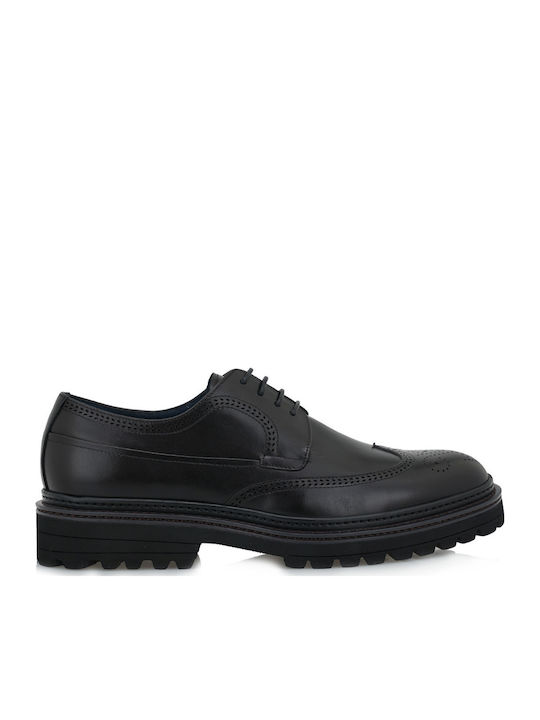 Men's Leather Casual Shoes Black