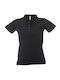 JRC Kuwait Women's Promotional Polo T-Shirt Black