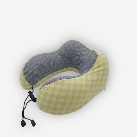 Uncle George Μαξιλαράκι Ταξιδίου Memory Foam Πράσινο