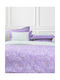 Nima Flow Pillowcase Set Oxford Lilac, Green 52x72cm.