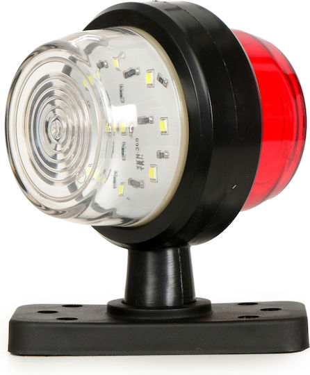 Led Truck Volume 18 Smd Horn 12v 24v Ip66 Red White 120mm X 90mm X 90 Mm