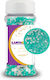Turquoise & Weißes Streusel-Mix 80g Lumea