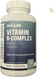 Smlabs Vitamin B-Complex Βιταμίνη 60 φυτικές κάψουλες