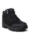 Black Men's Boots with Zipper