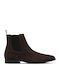 Easy Suede Chelsea Men's Boots Brown