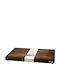 Bisetti Wooden Serving Platter 40x25x4cm
