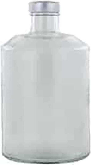 Costos Bottle Water Glass with Screw Cap Transparent 100ml