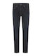 Ανδρικό Παντελόνι Τζιν με Slim Tapered Εφαρμογή Blue Black