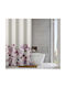 Guy Laroche Carmel Shower Curtain Fabric with Hooks 180x185cm Carmel Melanze