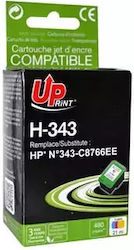 Ink Cartridge Uprint H-343cl/c8766ee Color