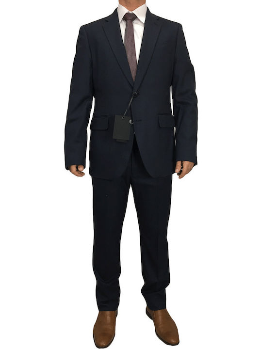 Freeman Clothing Men's Winter Suit Regular Fit Blue