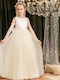 Kinderkleid Ärmellos White