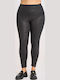 Women's Cropped Firming Push Up Leggings Leopard